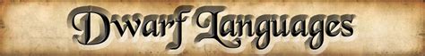 Image result for Dwarf Language Translator