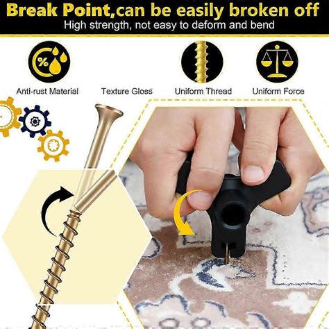 Floor Repair Kit, No More Squeaks Kit Eliminates Floor Squeaks, Fits ...