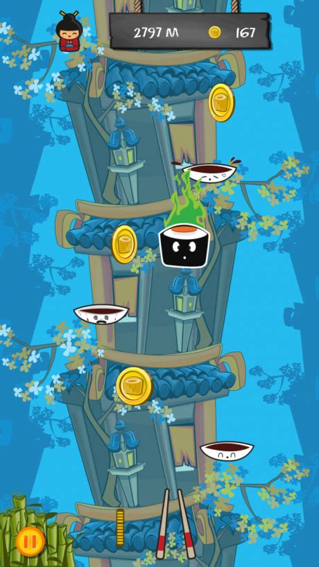 Jumping Sushi, un jumping game italiano a base di cibo giapponese!