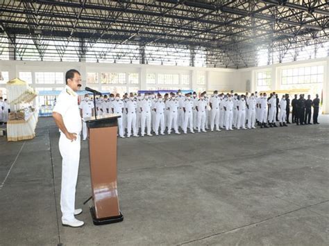 Vice Admiral MA Hampiholi visits Indian Naval Academy in Kerala's Ezhimala