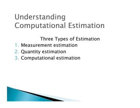 Image result for Estimation Model Types