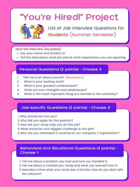 Image result for Student Job Interview Sample