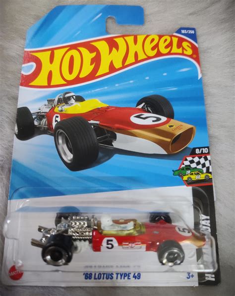 HOT WHEELS J and K Case 2025- 68 Lotus Type 49