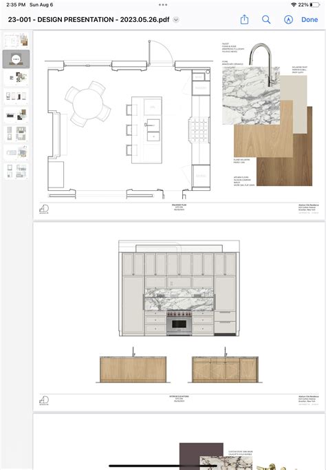 Modern House Architecture: Kitchen and Living Room Floor Plan
