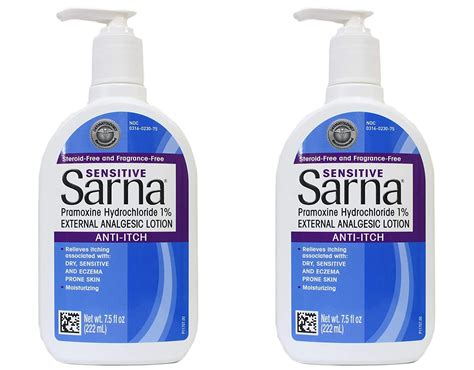 Amazon.com : Sarna Sensitive Anti-Itch Lotion 7.50 oz : Beauty ...