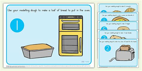 Bread Modelling Dough Mats (teacher made) - Twinkl