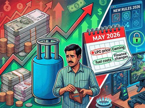 Online Gaming Rules 2026 Effective; Gas Cylinder Price Hike Today