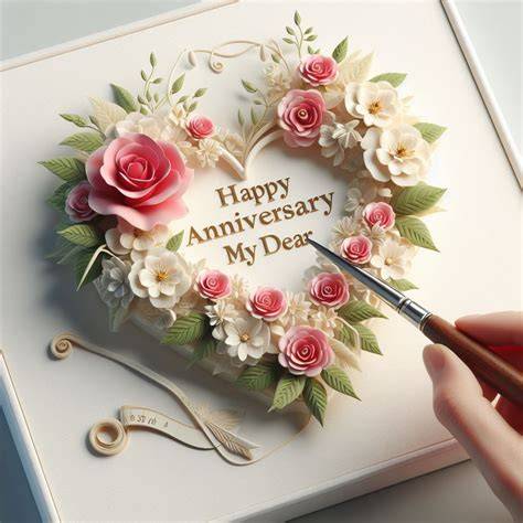 Happy anniversary to the beautiful couple: Heartfelt wishes to ...