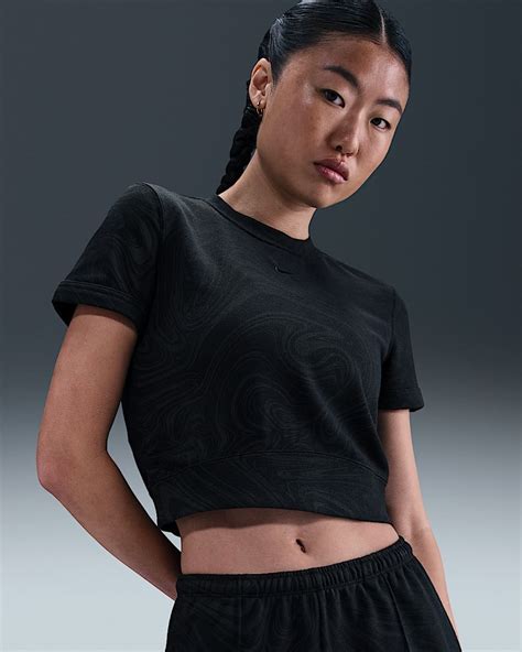 Nike Sportswear Chill Terry Women's Short-Sleeve French Terry Printed ...