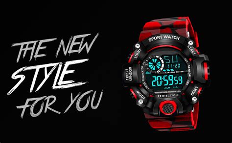 Acnos® Premium Brand - A Digital Watch Shockproof Multi-Functional ...