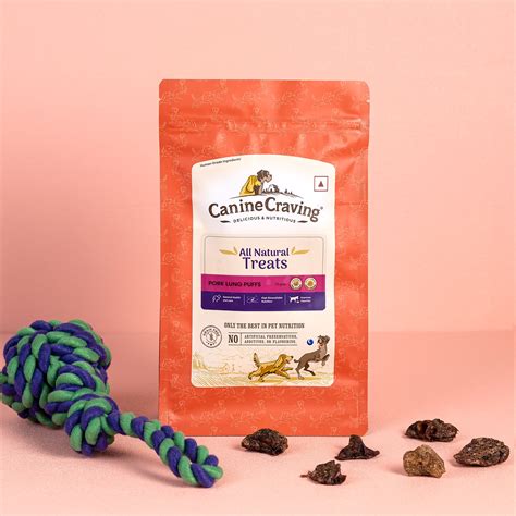 Pork Lung Puffs for Dogs (Dehydrated) - Canine Craving