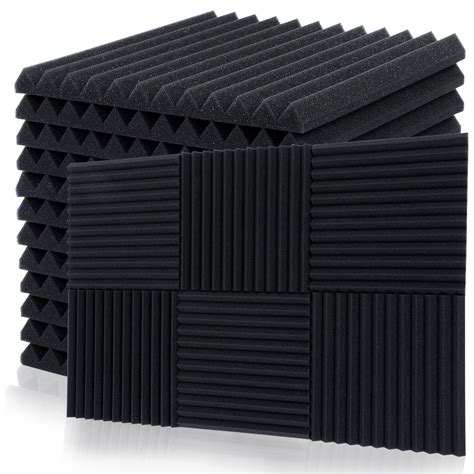 Buy KLEXA Sound Proof Foam Panels - 12 Pack Upgraded Foam Acoustic ...