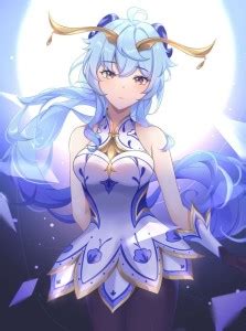 Ganyu Genshin Impact Matte Finish Poster Paper Print - Animation ...