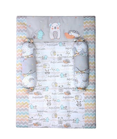 Buy abracadabra Cotton Bedding Set (3 Pieces, 88 Cm X 60 Cm, Sleepy ...
