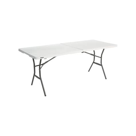 Lifetime® 6-Foot White Folding Table – Cinecitta Tienda en Línea