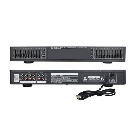 HIFI Digital HD Stereo 10-Band Graphic Equalizer | Ubuy India