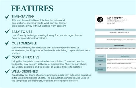Image result for Project Management Lessons Learned Chart