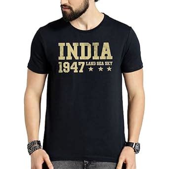 Buy Road Trip Fashions WILDSTA India Army T-Shirt for Men | Military T ...
