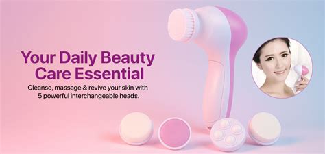 Buy 5-in-1 Facial Massager with Multiple Heads & Skin Benefits – Oblivion