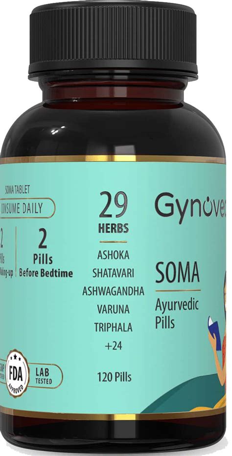 Buy GYNOVEDA'S SOMA FOR WHITE DISCHARGE ITCHING - 120 PILLS FOR 1 MONTH ...