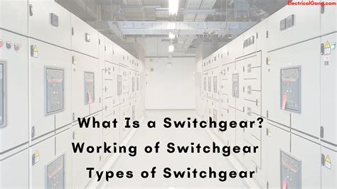 Switchgear What Is