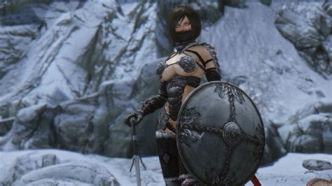 the_elder_scrolls skyrim 7bo nisetanaka abs_guard armor bikini black ...