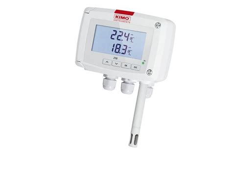 Capteur d'humidité haute précision : TH 210-R | Contact Sauermann - KIMO