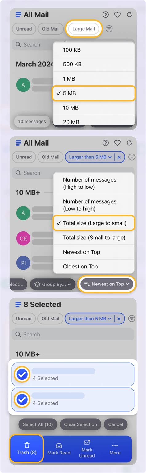 How to Sort Gmail Email 的图像结果
