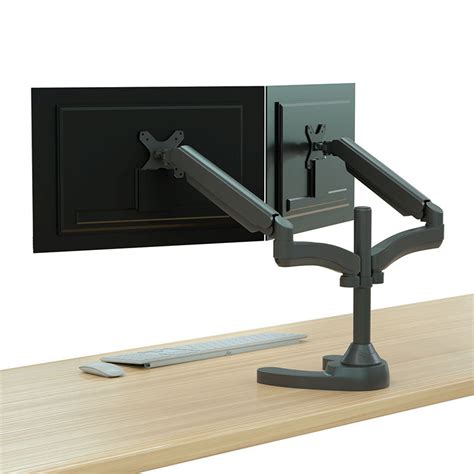 Dual Monitor Stand Monitor Mount, Fits 13 to 27 Inch Computer Screens ...