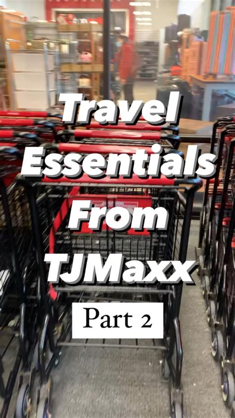 Packing tip find the best packing and travel essentials for a great price at tjmaxx – Artofit