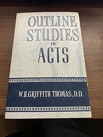 Buy Outline Studies in Acts Book Online at Low Prices in India ...
