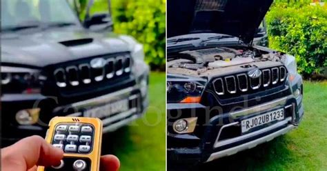 This Mahindra Scorpio has Remote-Controlled Hood Opening – Wait, What ...