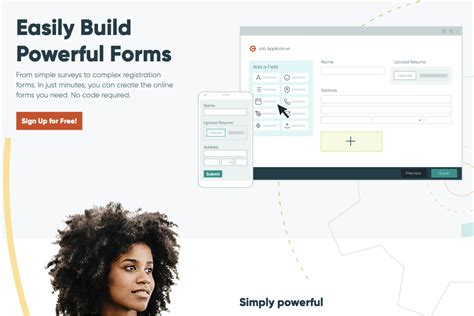 Cognito Forms Website 的图像结果