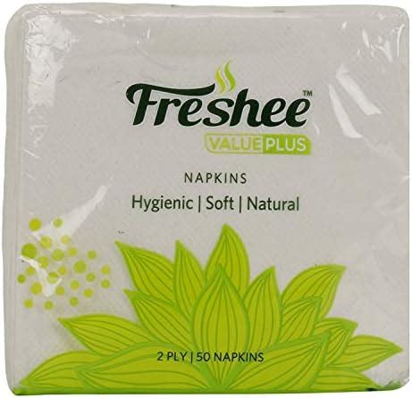 Freshee 50 Sheets 2 Ply Tissue Paper, Hygience And Fresh Tissue Made ...