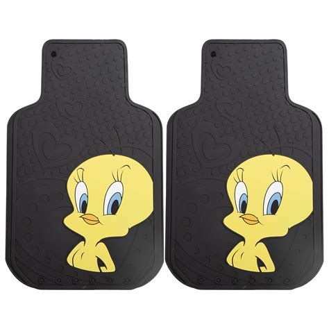 Plasticolor Tweety Bird Car Mats - Stylish Floor Mats for SUV, Car, and ...