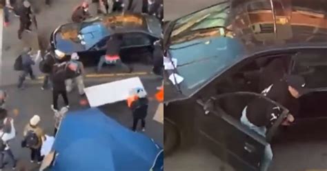 Car 'Barrelled' Into Protest Crowd In Seattle, Driver Reportedly Shot A ...