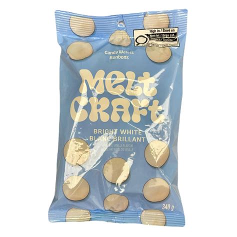Melt Craft™ Vanilla Candy Wafers, Color: Bright White | Michaels