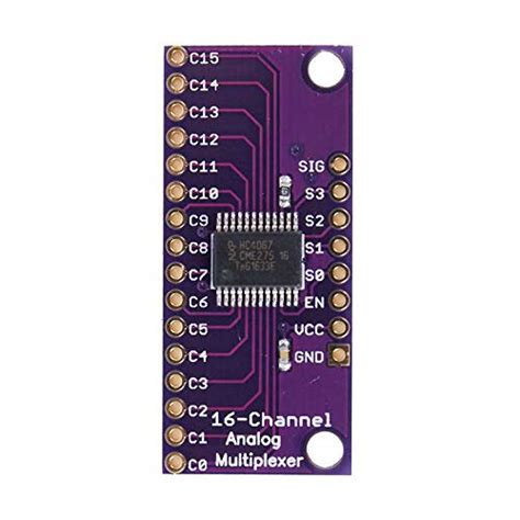 Generic CD74HC4067 CMOS 16 CH Analog Digital MUX Breakout Board for ...