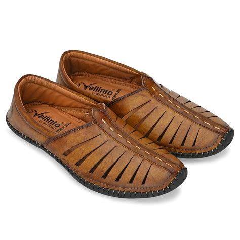 Vellinto Ethnic Juttis/Mojaris for Men - Casual Pathani Jutis - Trendy ...