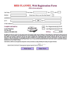 Fillable Online lorainwheelmen Red Flannel Web Application - Lorain ...
