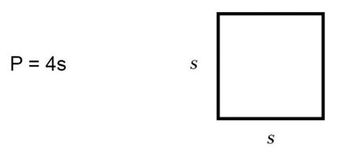 Image result for Perimeter of a Square Example
