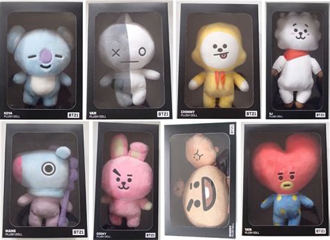Official BT21 BTS Line Boxed KPOP Merch Standing India | Ubuy