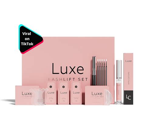 Amazon.com: Luxe Cosmetics - Lash Lift Kit - Complete Set for Eyelash ...