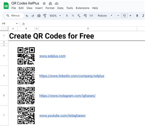 Image result for Google Sheets QR Code Generator