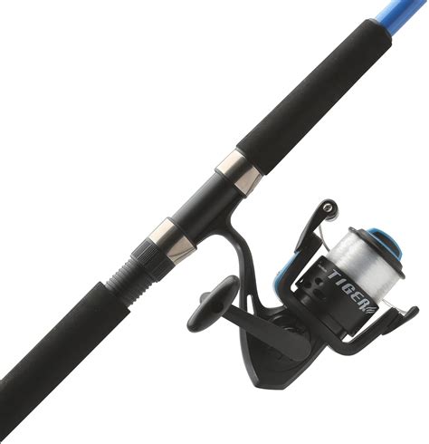Amazon.com : Shakespeare Tiger Spinning Reel and Fishing Rod Combo, 9 ...