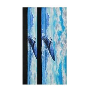 Caikeny Whale Breaching Blue Sky Refrigerator Door Handle Cover Ocean ...