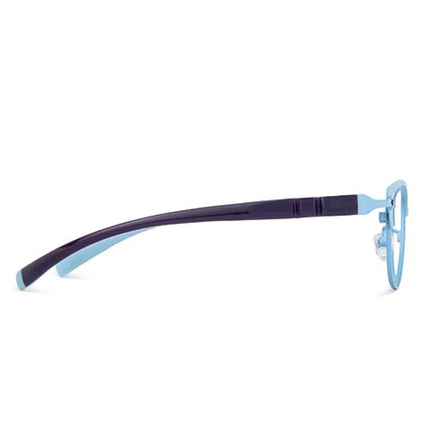 Buy Kids Glasses: Blue Sky Blue Full Rim Cat Eye Kids 8-12 yrs Lenskart ...