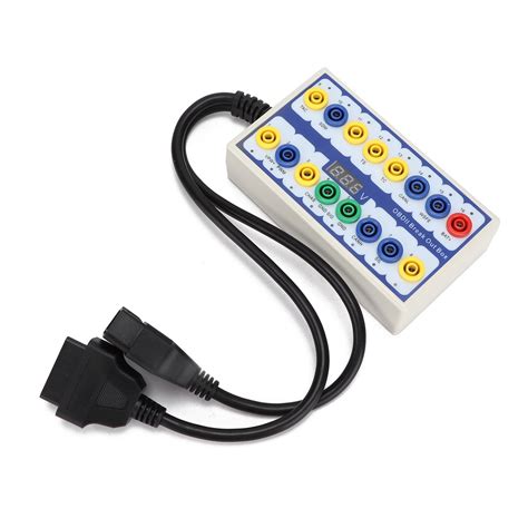 Buy Zaqw 16pin OBD2 Breakout Box OBDII Protocol Detector Diagnostic ...