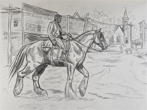 Some of the rdr2 art I made this week. :) : r/reddeadredemption2