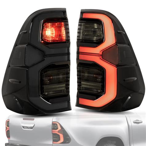 Vland Led Tail Lights Fit For Toyota Vigo Hilux 2015 | Desertcart INDIA